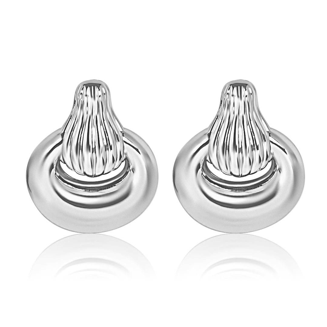 Silver | עגילי מאדלן