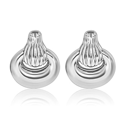 Silver | עגילי מאדלן